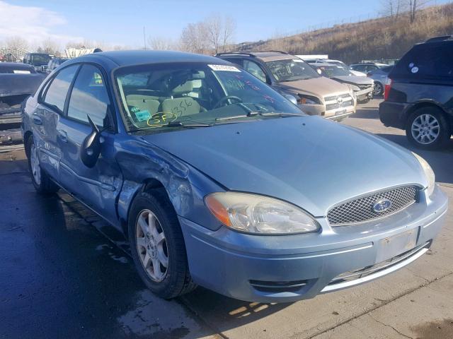 1FAFP56U76A236859 - 2006 FORD TAURUS SEL BLUE photo 1