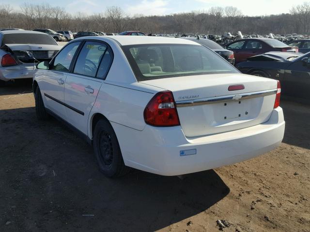 1G1ZS52F74F218531 - 2004 CHEVROLET MALIBU WHITE photo 3