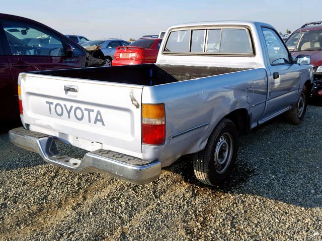 JT4RN81PXK5045889 - 1989 TOYOTA PICKUP 1/2 BLUE photo 4