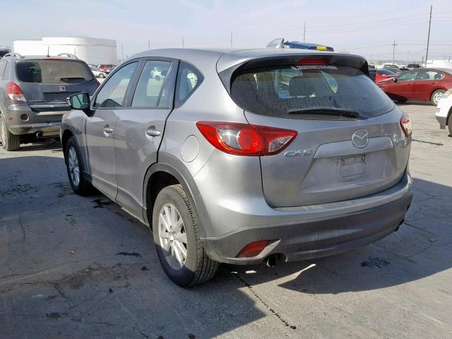 JM3KE2BE7D0167712 - 2013 MAZDA CX-5 SPORT SILVER photo 3