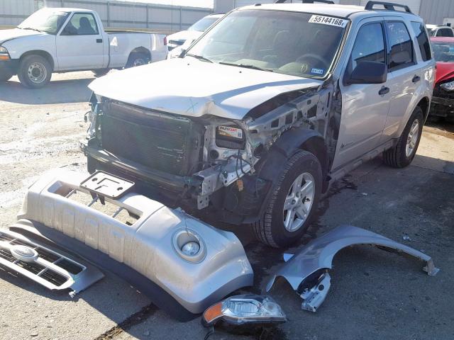 1FMCU49399KB19698 - 2009 FORD ESCAPE HYB GRAY photo 6