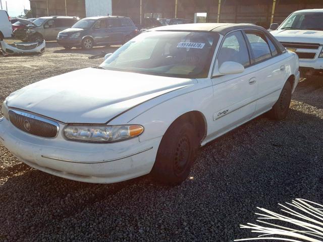 2G4WY55JX21243187 - 2002 BUICK CENTURY LI WHITE photo 2