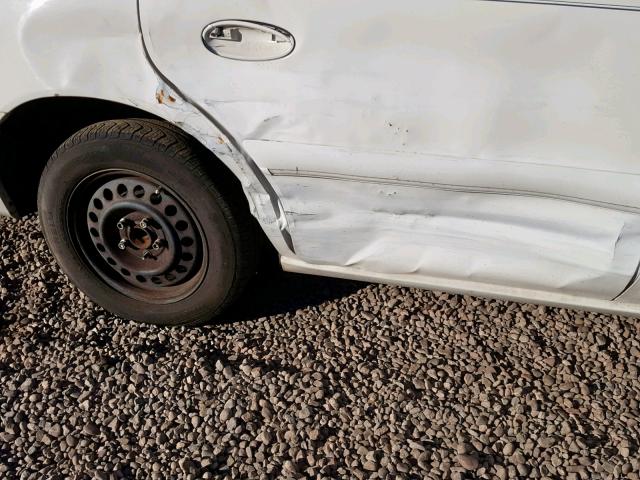 2G4WY55JX21243187 - 2002 BUICK CENTURY LI WHITE photo 9