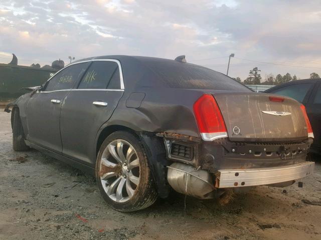 2C3CCAEG9JH167989 - 2018 CHRYSLER 300 LIMITE GRAY photo 3