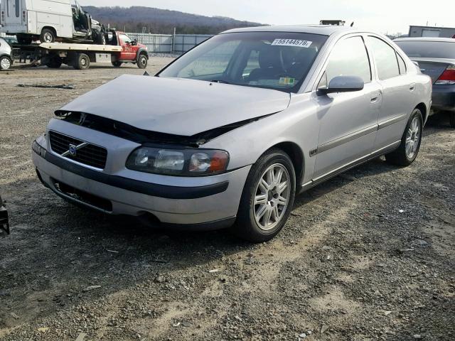 YV1RS59V542384522 - 2004 VOLVO S60 2.5T SILVER photo 2