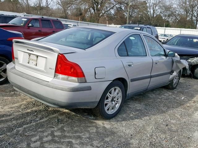 YV1RS59V542384522 - 2004 VOLVO S60 2.5T SILVER photo 4