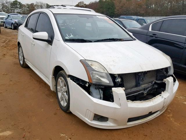 3N1AB6AP9BL620240 - 2011 NISSAN SENTRA 2.0 WHITE photo 1