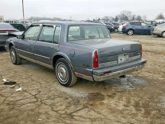 1G3CW5132H1300209 - 1987 OLDSMOBILE 98 REGENCY GRAY photo 3