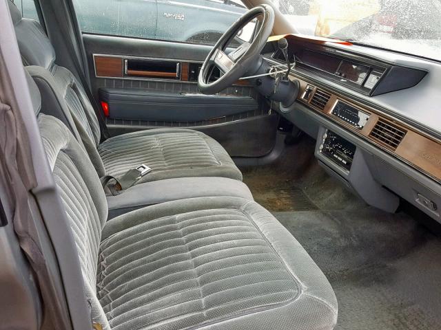 1G3CW5132H1300209 - 1987 OLDSMOBILE 98 REGENCY GRAY photo 5