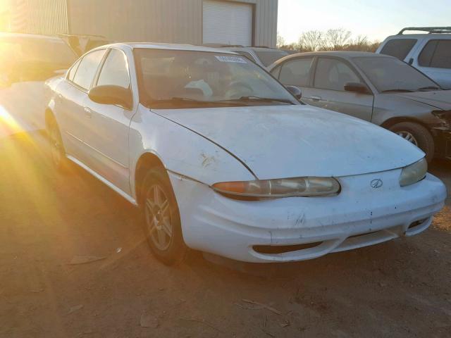 1G3NL52E44C149552 - 2004 OLDSMOBILE ALERO GL WHITE photo 1