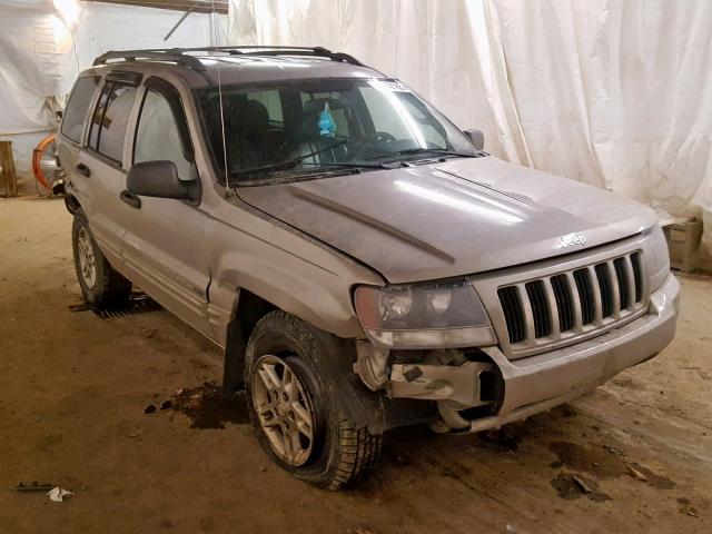 1J4GW48N94C136677 - 2004 JEEP GRAND CHER SILVER photo 1