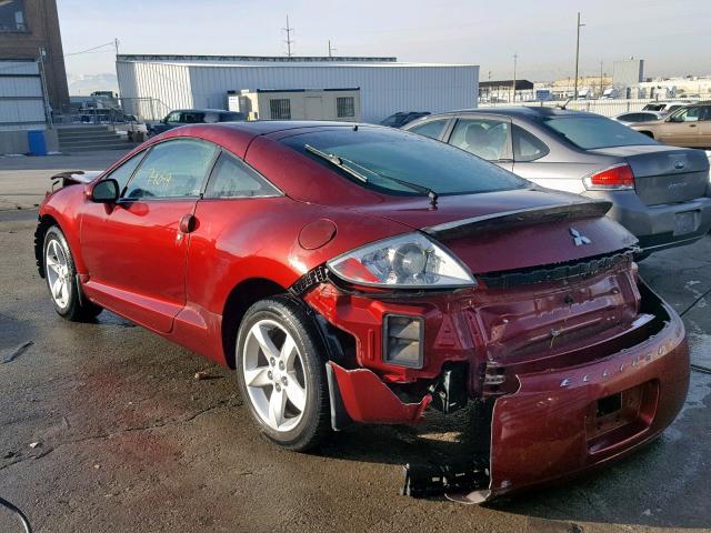 4A3AK24F36E041451 - 2006 MITSUBISHI ECLIPSE GS RED photo 3