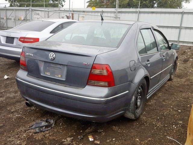 3VWSE69M55M064720 - 2005 VOLKSWAGEN JETTA GLI GRAY photo 4