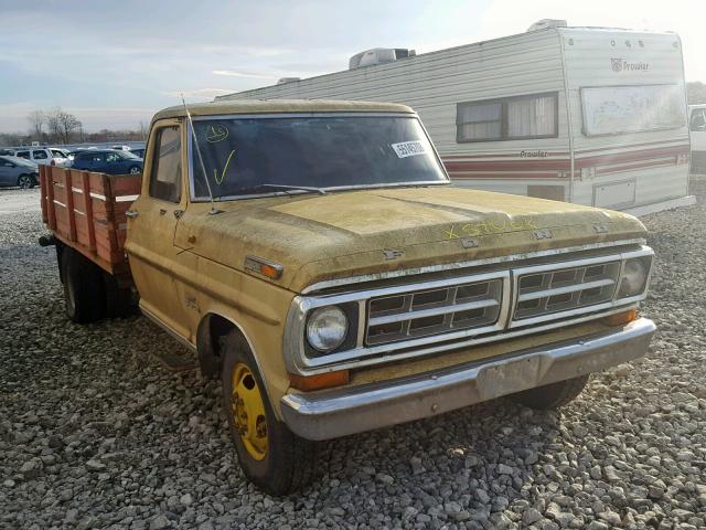 F35HCL48292 - 1971 FORD F350 YELLOW photo 1