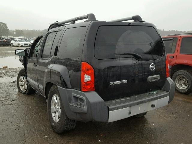 5N1AN0NUXBC520253 - 2011 NISSAN XTERRA OFF BLACK photo 3