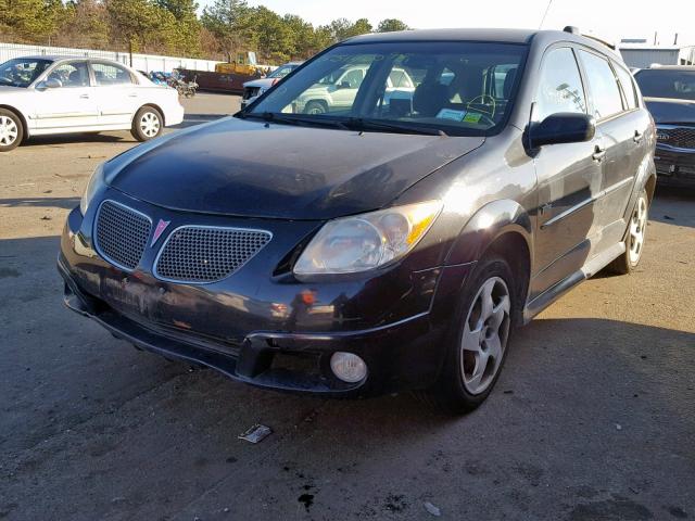 5Y2SL67847Z422650 - 2007 PONTIAC VIBE BLACK photo 2