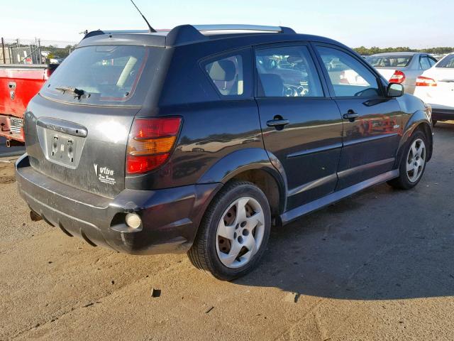 5Y2SL67847Z422650 - 2007 PONTIAC VIBE BLACK photo 4