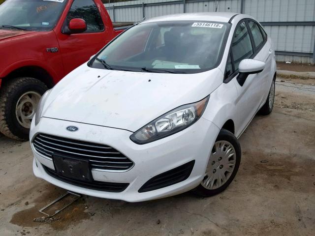 3FADP4AJ0EM145206 - 2014 FORD FIESTA S WHITE photo 2