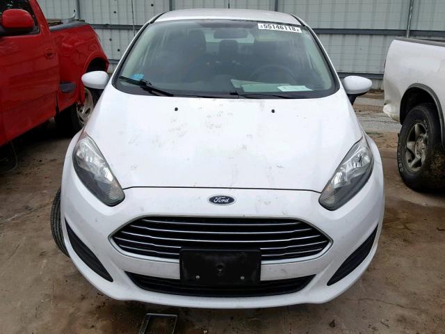 3FADP4AJ0EM145206 - 2014 FORD FIESTA S WHITE photo 9