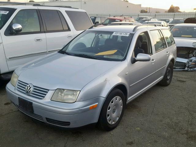 WVWSK61J31W573146 - 2001 VOLKSWAGEN JETTA GLS SILVER photo 1