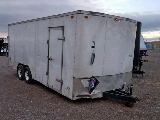 53BPTEB29EF008573 - 2014 UTILITY TRAILER WHITE photo 1