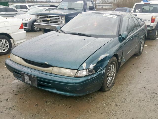 JF1CX3537NH103654 - 1992 SUBARU SVX LSL GREEN photo 2