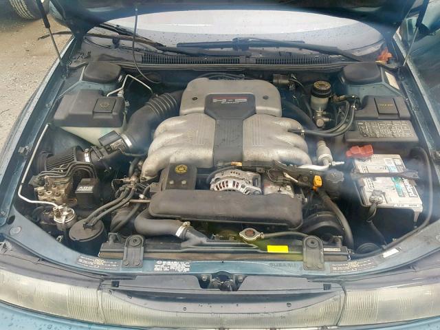 JF1CX3537NH103654 - 1992 SUBARU SVX LSL GREEN photo 7