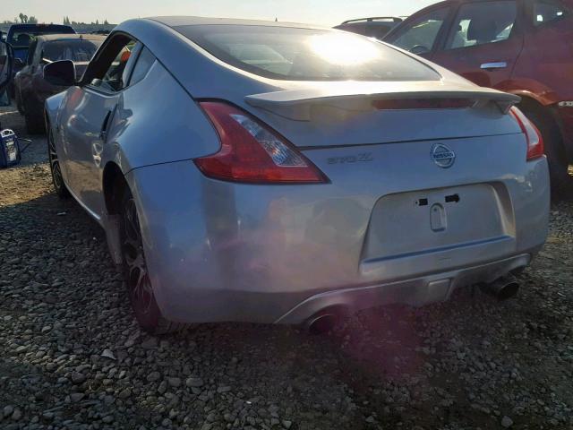 JN1AZ44E29M402487 - 2009 NISSAN 370Z SILVER photo 3