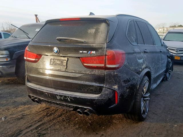 5YMKT6C39H0U39600 - 2017 BMW X5 M BLACK photo 4