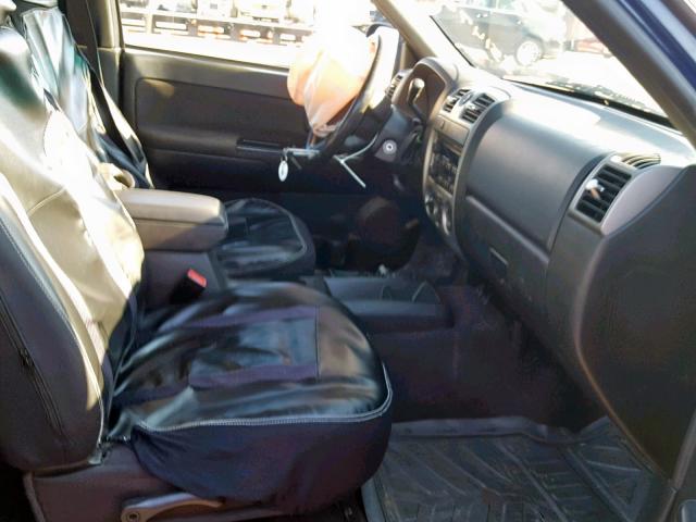 1GCHSDFE3C8121313 - 2012 CHEVROLET COLORADO L BLUE photo 5