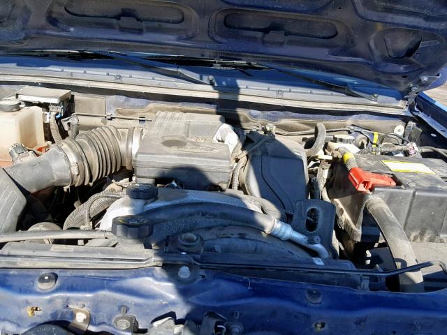1GCHSDFE3C8121313 - 2012 CHEVROLET COLORADO L BLUE photo 7