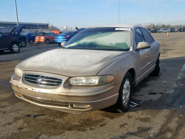 2G4WB55K5Y1160673 - 2000 BUICK REGAL LS GOLD photo 2