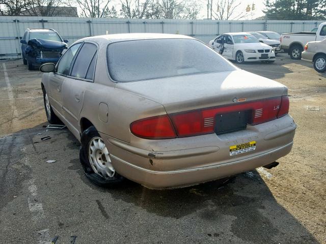 2G4WB55K5Y1160673 - 2000 BUICK REGAL LS GOLD photo 3