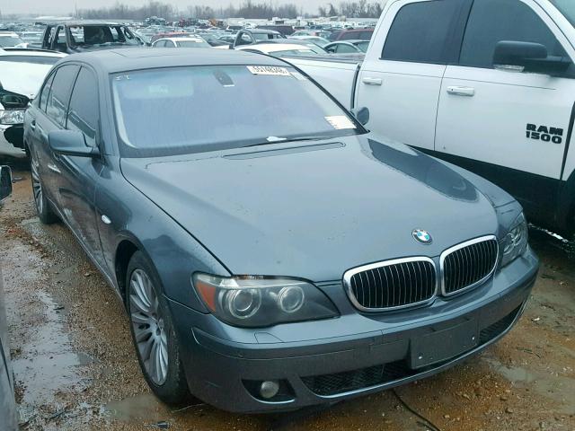 WBAHN83527DT74197 - 2007 BMW 750 GRAY photo 1