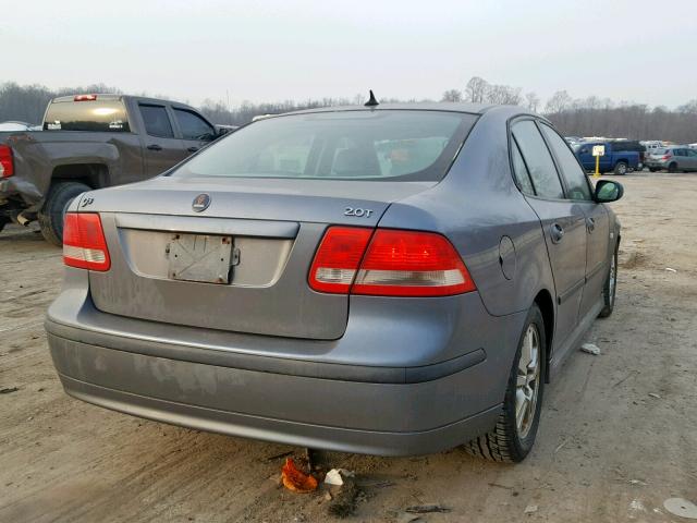 YS3FD46Y571114723 - 2007 SAAB 9-3 2.0T GRAY photo 4