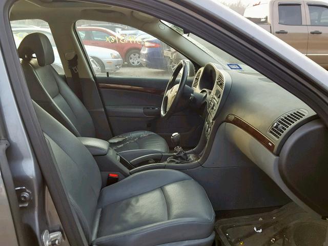 YS3FD46Y571114723 - 2007 SAAB 9-3 2.0T GRAY photo 5