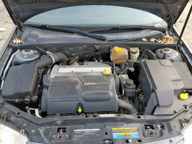 YS3FD46Y571114723 - 2007 SAAB 9-3 2.0T GRAY photo 7