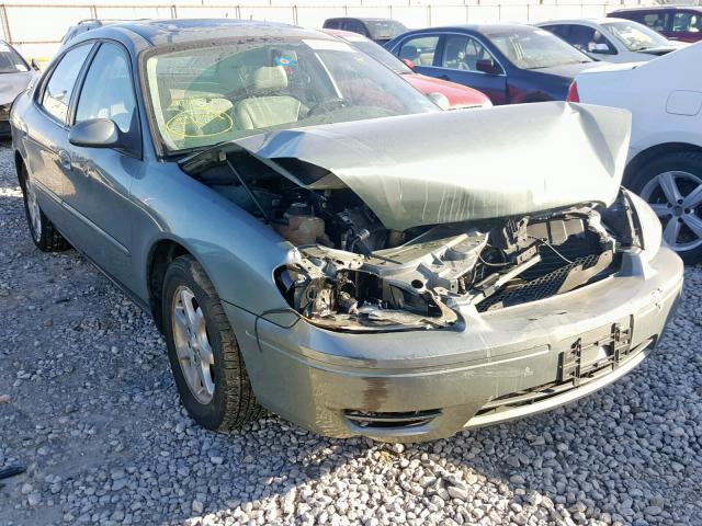 1FAFP56U06A221734 - 2006 FORD TAURUS SEL GREEN photo 1