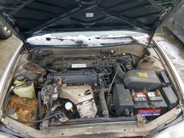 4T1BG12K8TU826404 - 1996 TOYOTA CAMRY DX TAN photo 7