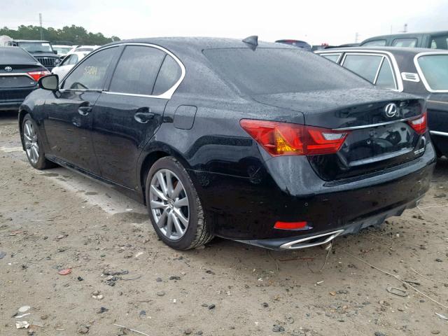 JTHBE1BL0FA006695 - 2015 LEXUS GS 350 BLACK photo 3