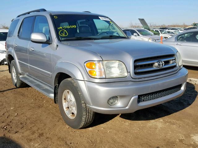 5TDBT48A81S042029 - 2001 TOYOTA SEQUOIA LI SILVER photo 1