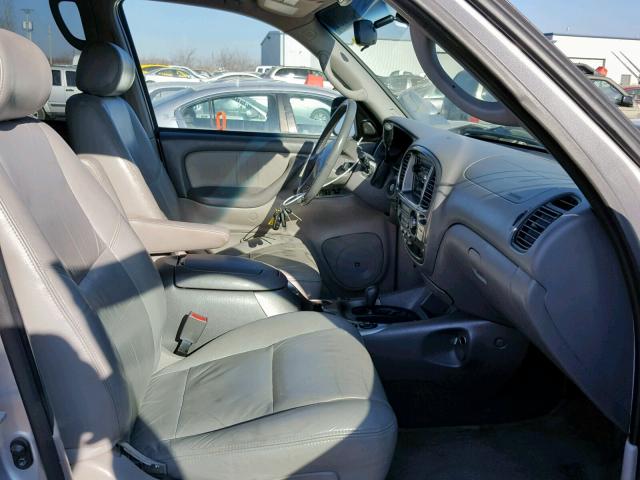 5TDBT48A81S042029 - 2001 TOYOTA SEQUOIA LI SILVER photo 5