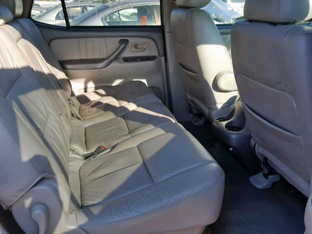 5TDBT48A81S042029 - 2001 TOYOTA SEQUOIA LI SILVER photo 6