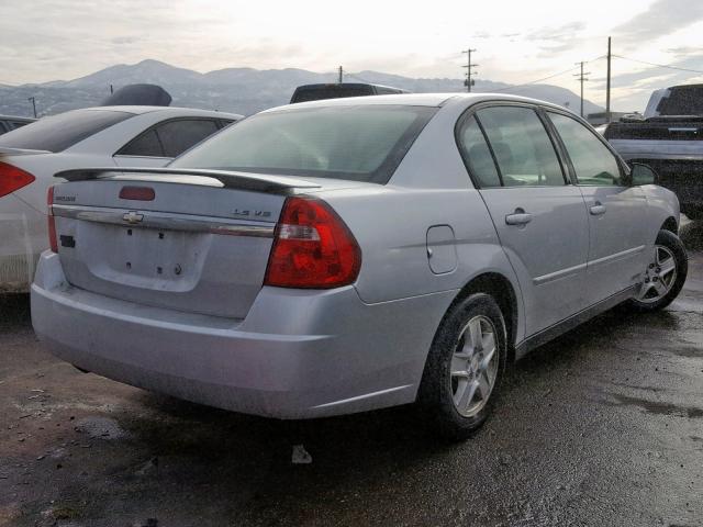 1G1ZT52845F226103 - 2005 CHEVROLET MALIBU LS Արծաթագույն լուսանկար 4