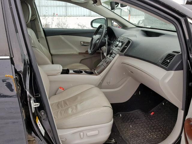 4T3BK11A79U019296 - 2009 TOYOTA VENZA BASE BLACK photo 5