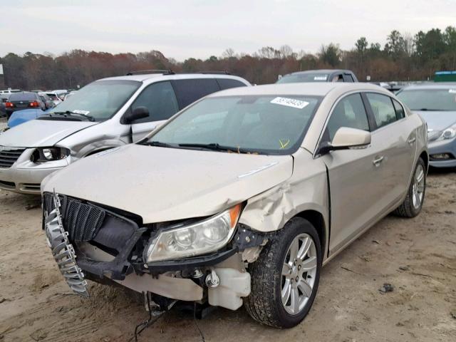 1G4GC5EC6BF329691 - 2011 BUICK LACROSSE C TAN photo 2