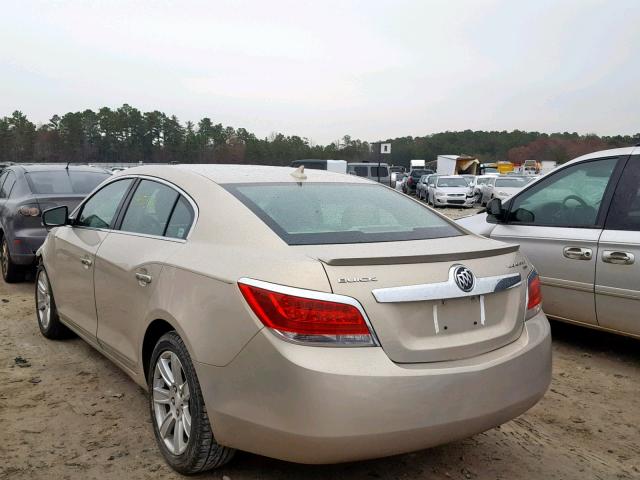 1G4GC5EC6BF329691 - 2011 BUICK LACROSSE C TAN photo 3