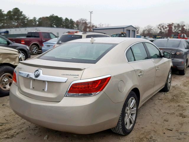 1G4GC5EC6BF329691 - 2011 BUICK LACROSSE C TAN photo 4