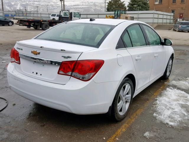 1G1P75SZ2E7448198 - 2014 CHEVROLET CRUZE WHITE photo 4