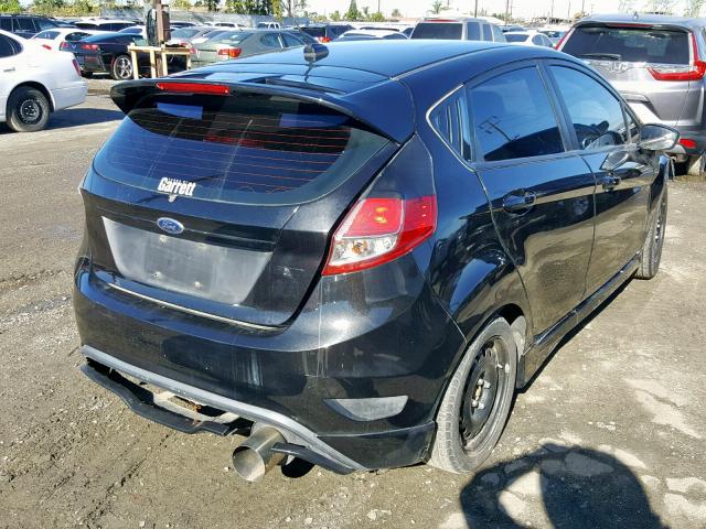 3FADP4GX4FM115039 - 2015 FORD FIESTA ST BLACK photo 4